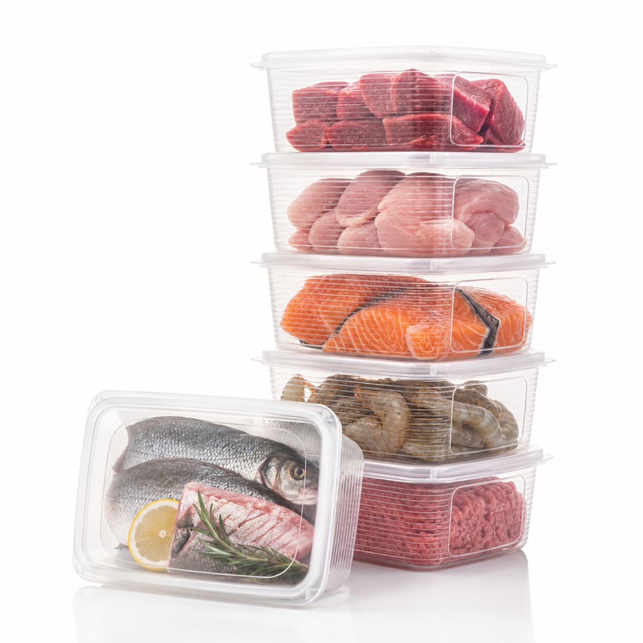 Storepheus™ FreshMax Fridge Storage Set (Pack of 6)