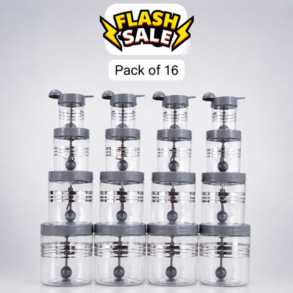 Storepheus™ FreshSeal Pantry Jar Set