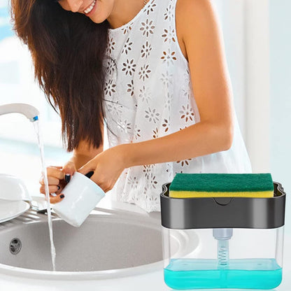 Storepheus™ CleanFlow 2-in-1 Soap Dispenser