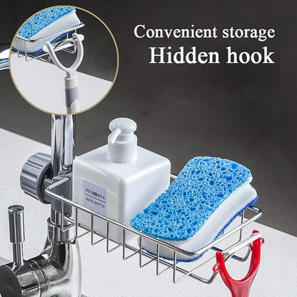 Storepheus™ SinkMate Over-Faucet Sponge Holder