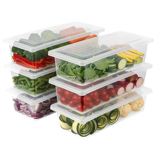 Storepheus™ Fridge Storage Set (1500ml - Pack of 6)
