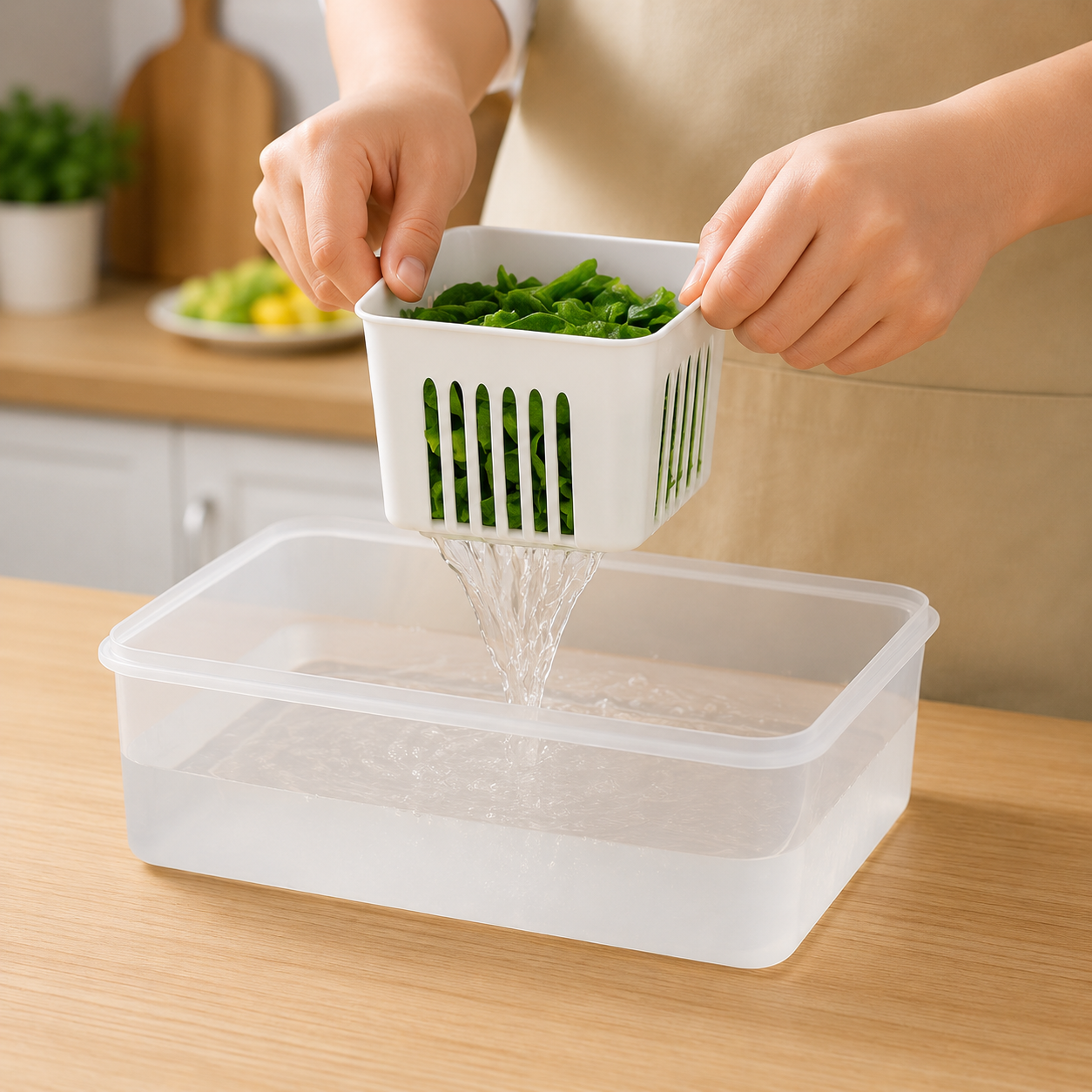 Storepheus™ MealPrep 6-Grid Fridge Organizer