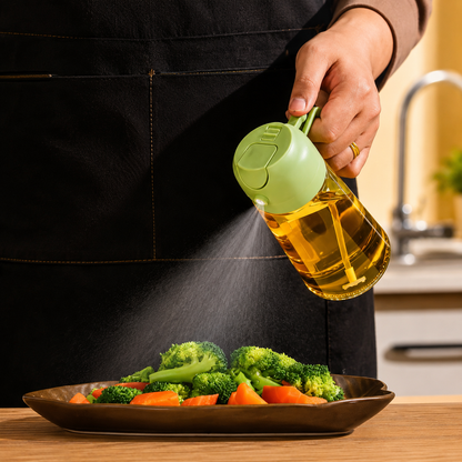 Storepheus™ MistPour 500ML 2-in-1 Oil Sprayer Glass Bottle